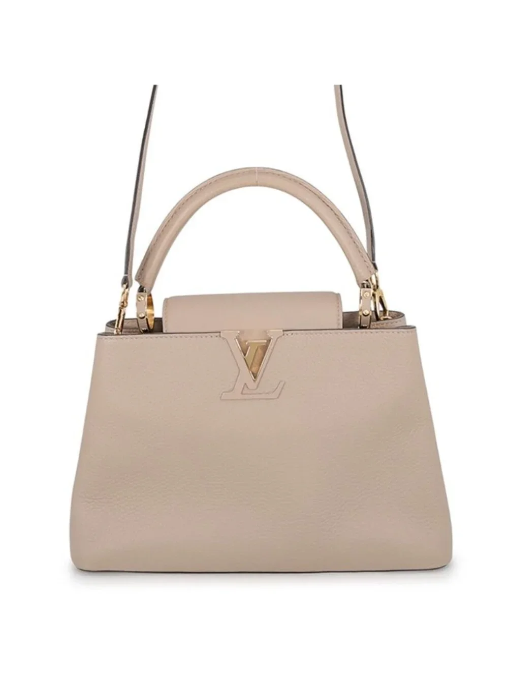 Louis Vuitton Handbag Capucines PM Taurillon Leather 2-Way Shoulder Bag